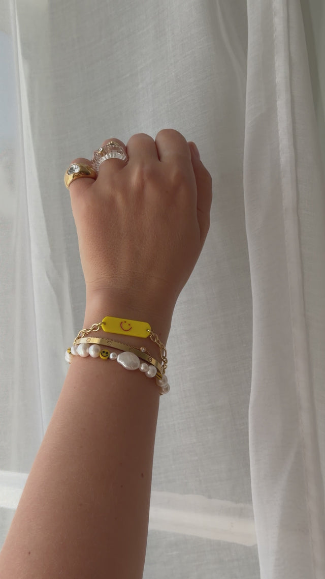 Happy ID Yellow bracelet exclusive