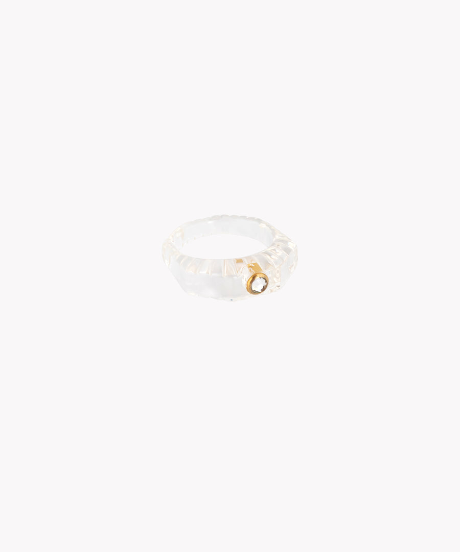 A WALD Berlin Shining Star Crystal Ring, a jewelry piece from Germany.