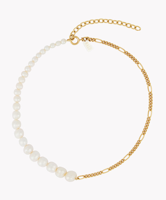 Pas De Deux Necklace, gold jewelry by WALD Berlin based in Germany.